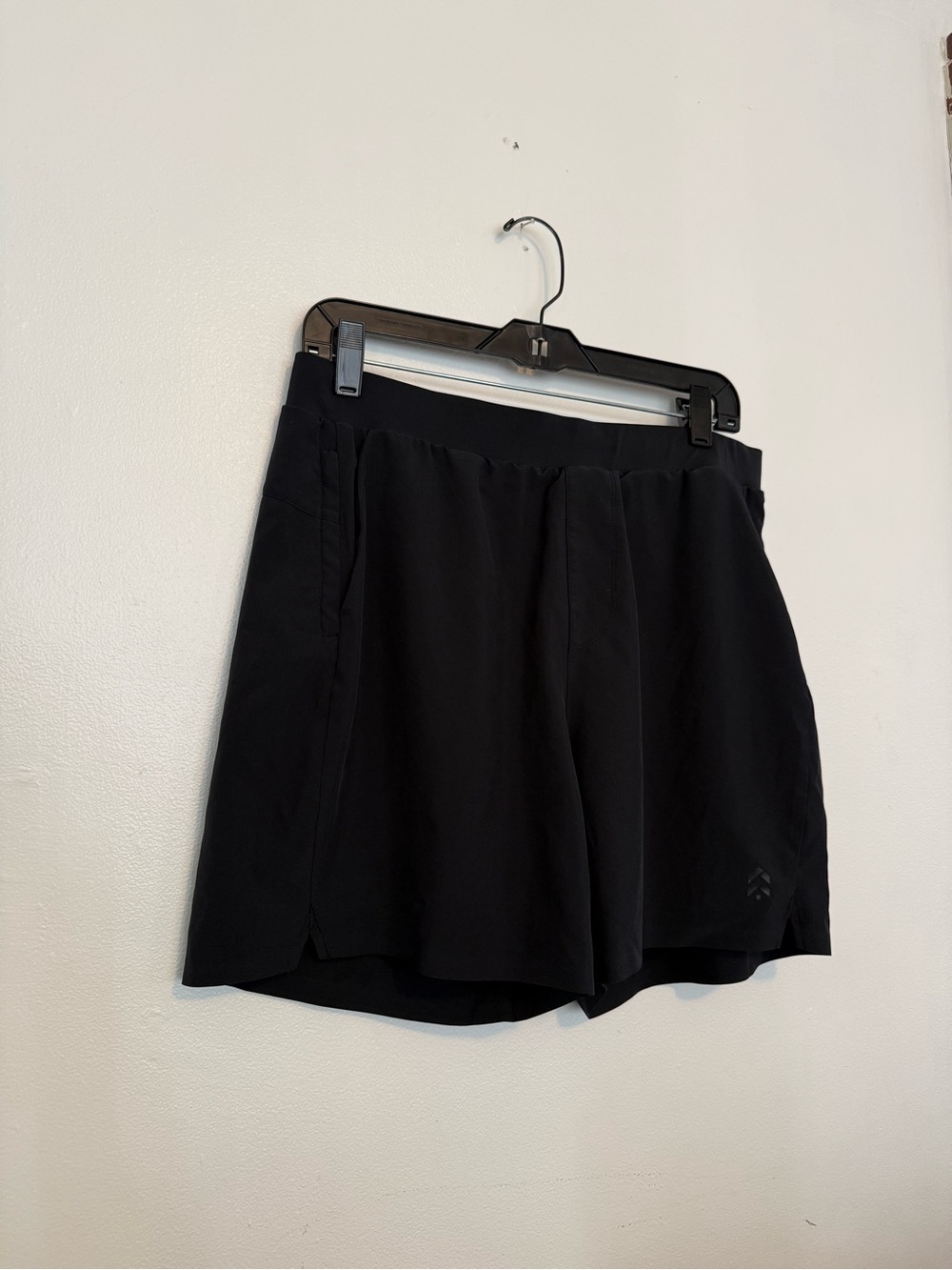 Black Men’s Athletic Shorts with Elastic Waist